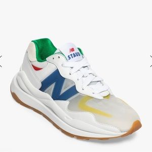 NB x STAUD 57/40 UNISEX SNEAKER WHITE